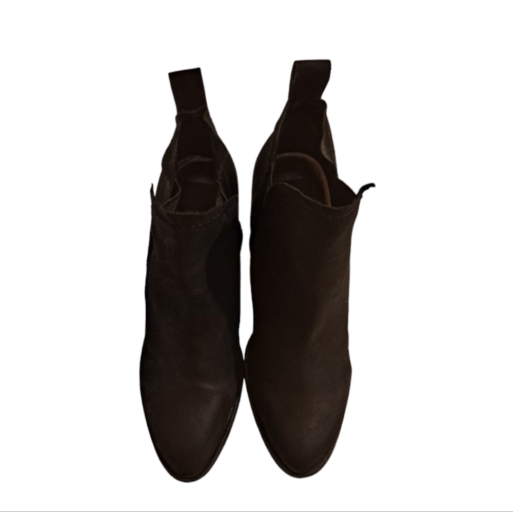 Dolce Vita Women's Sarla Black Suede Ankle Boots Size 8.5